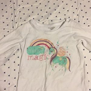 Long sleeve unicorn shirt